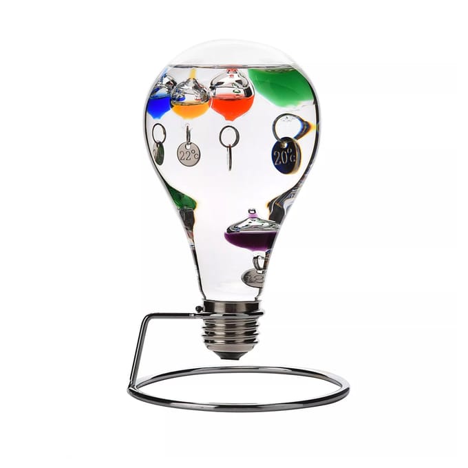 William Widdop Bol Galileo Thermometer One Size zwart
