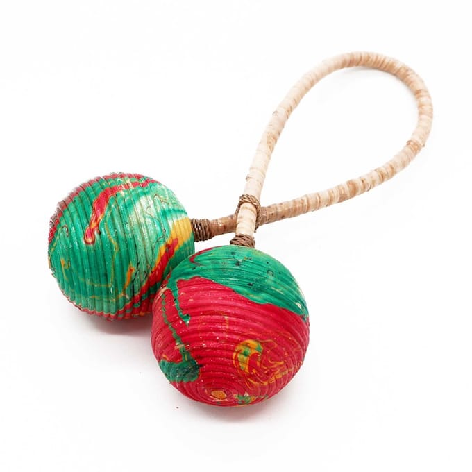 Maracas Rattle - Dubbele Twist