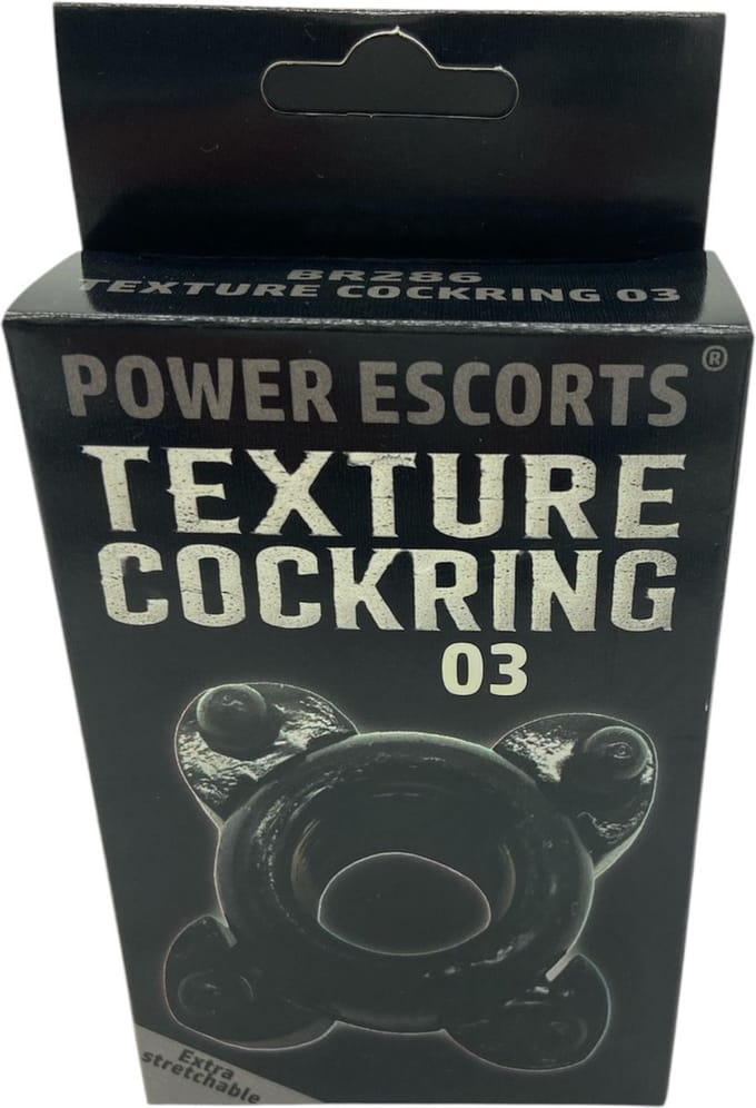 BR286 – Power Escorts Texture Cockring 03