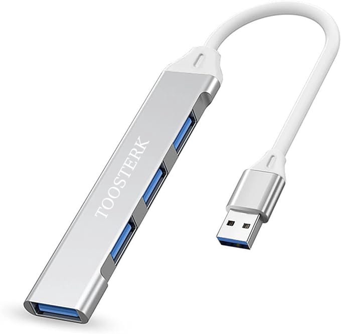 4-poorts USB 3.0 Hub Splitter Adapter OTG – geschikt voor Xiaomi, Lenovo, MacBook Pro/Air, pc en notebook accessoires