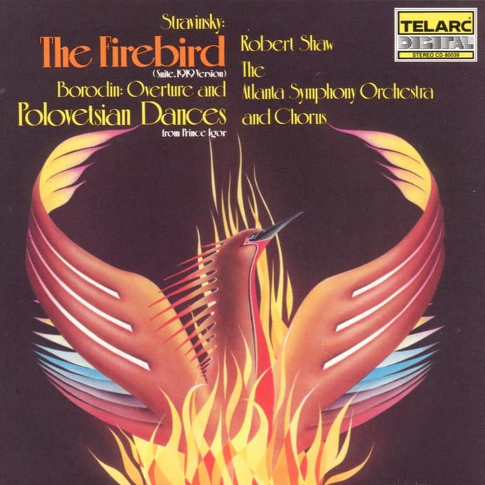 Stravinsky: The Firebird;  Borodin / Shaw, Atlanta SO