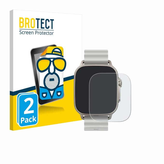 BROTECT - Screenprotector voor realme Watch 5 - Folie Beschermfolie matte 2 Stuks