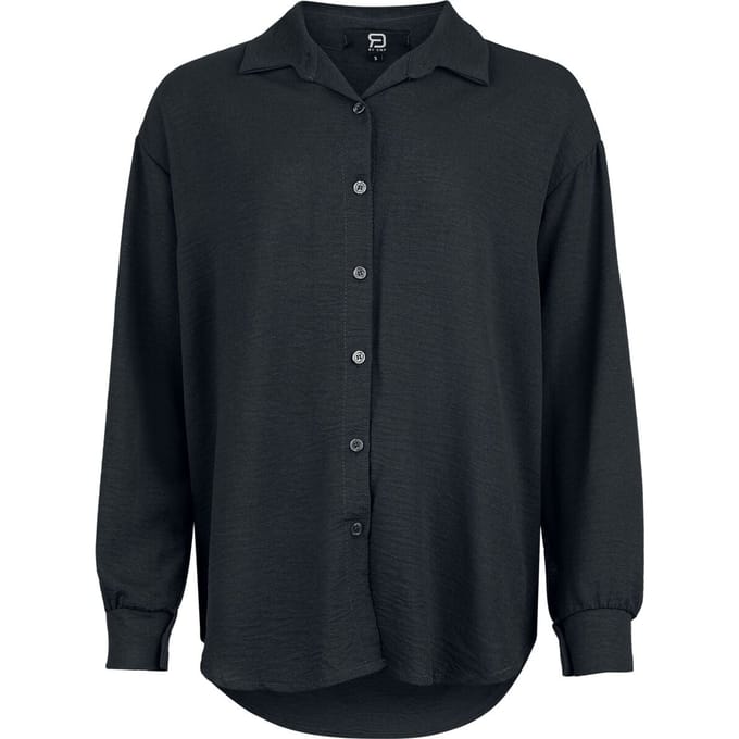 R.E.D. by EMP Blouse - Oversized Blouse - S tot M - voor Vrouwen - zwart