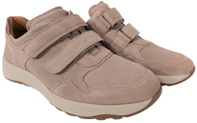 Waldlaufer Klittenbandschoen 662301 302 060 Beige Cognac Wijdte K