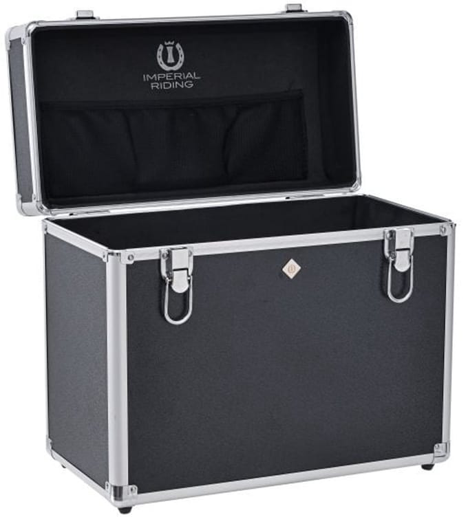 Imperial Riding - Grooming Box Basic Slim Line - Zwart