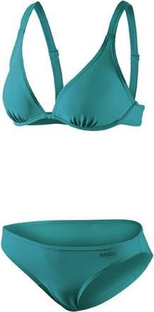 BECO Bikini B-cup Wire-bra Dames - Polyamide - Petrol/blauw - Maat 36