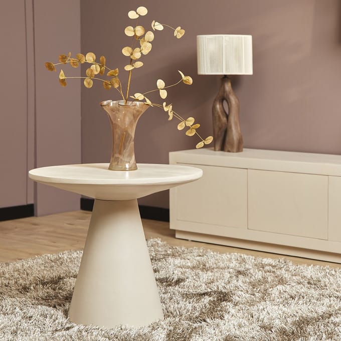 Starfurn - Salontafel Bellis - Wit - 60x60x55 cm