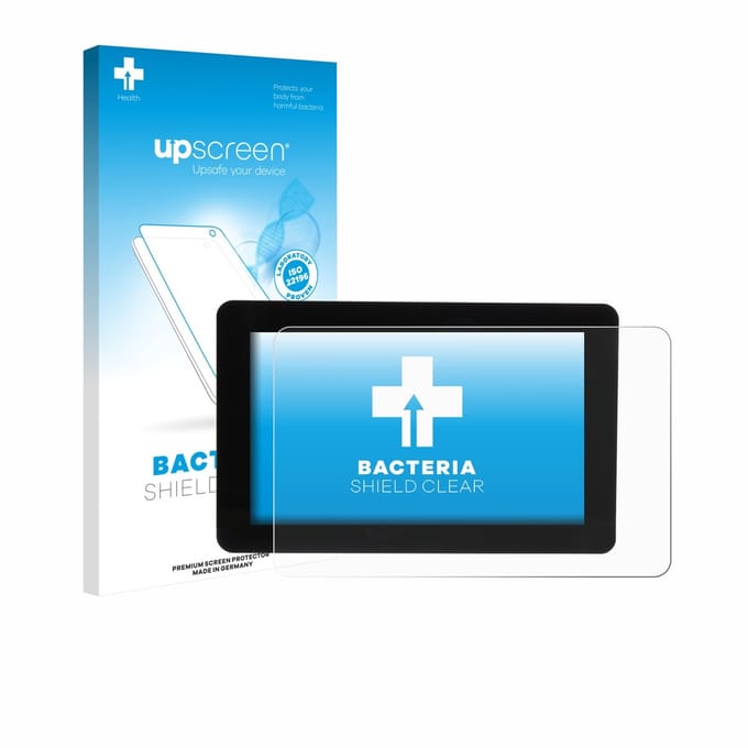 upscreen - Screenprotector voor Raspberry Pi Touch Display 2 - Folie Beschermfolie transparant antibacterieel