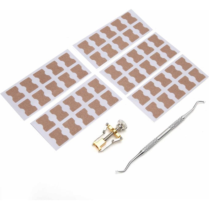 Ingroeiende Teennagel Corrector Fixator Pedicure Teennagel Correctie Pleister Sticker Voetverzorging Tool white
