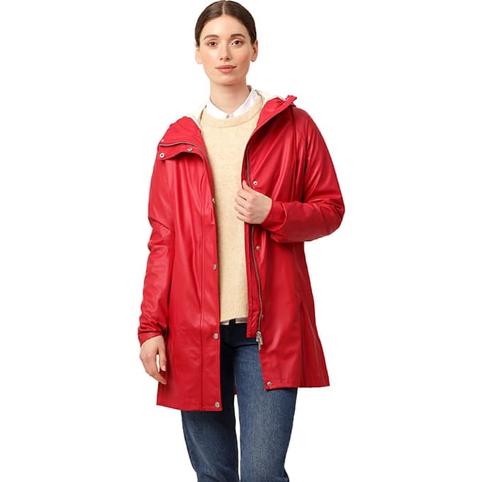 ILSE JACOBSEN HORNBÆK Rain87 Deep Red Taglia: 38 | Trench Outlet | Donna | Rosso