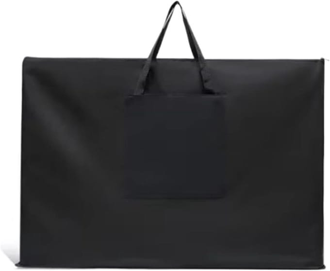 Portfolio Tas - Tekentafel Rugzak - Kunst Opslag - Waterproof Canvas - 96.5 x 70.5 cm - Zwart