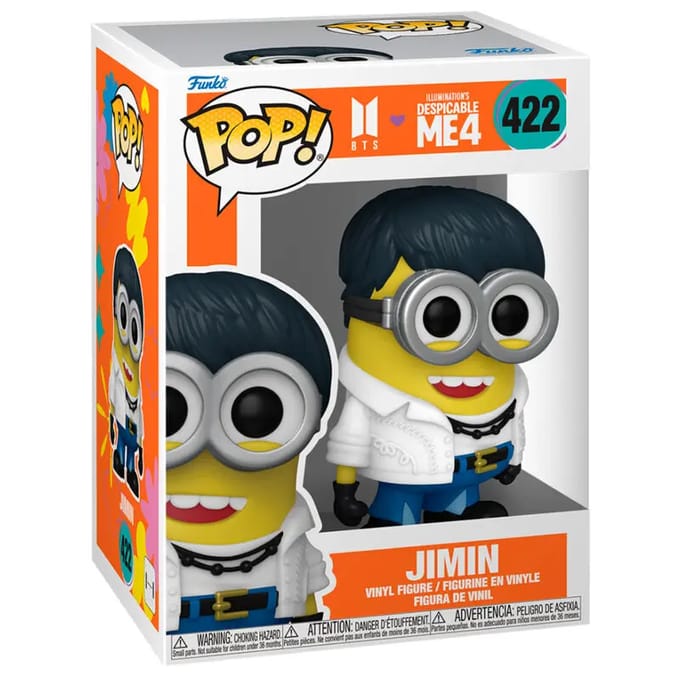 Beeldje Funko Pop Despicable Me 4 Jimin Minion