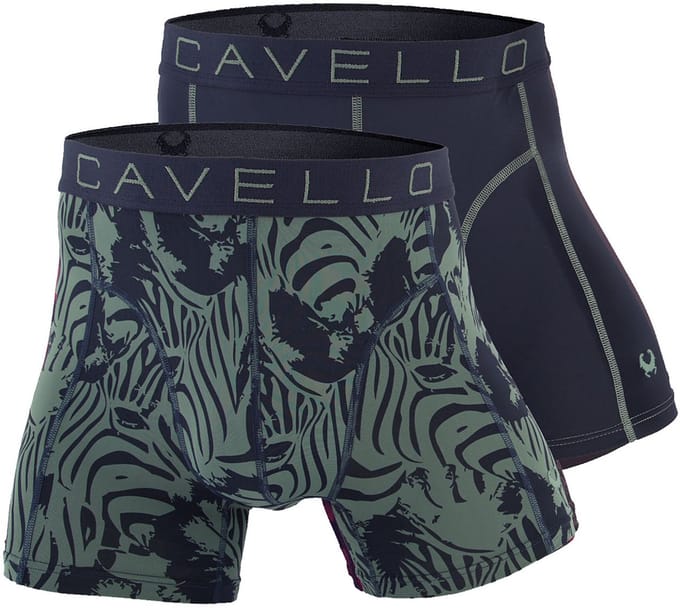 Cavello Microfiber Boxershorts 2-pack Dark Grey