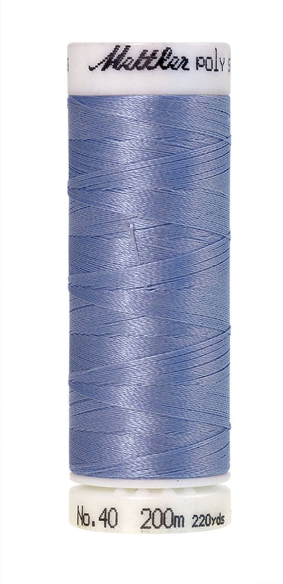 Mettler borduurgaren - Blauw - Nr 3640 - Polysheen - 200 meter