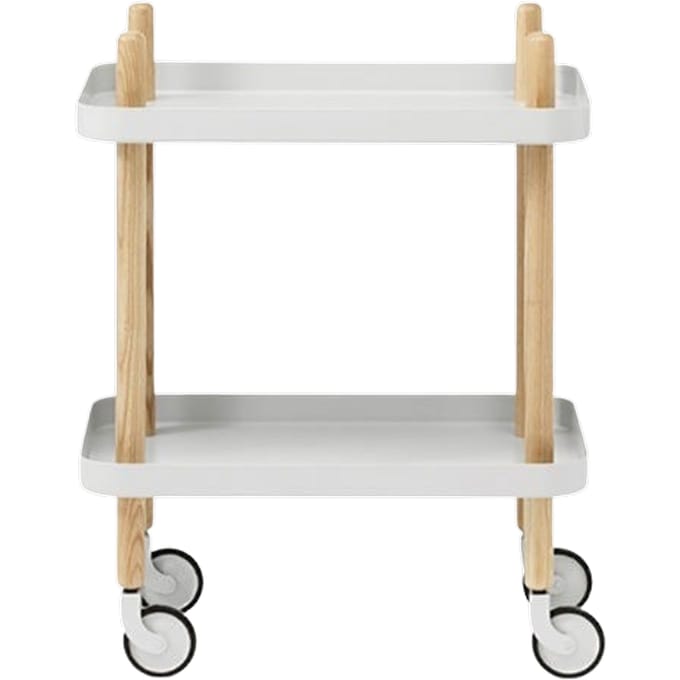 Normann Copenhagen - Block Table serveerwagen - lichtgrijs - 4 - 6 Wochen