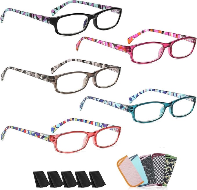 Leesbril - Leeshulp - Comfortabel Lezen - Blauwlichtfilter - 0.5-4.0 Dioptrie - Modern