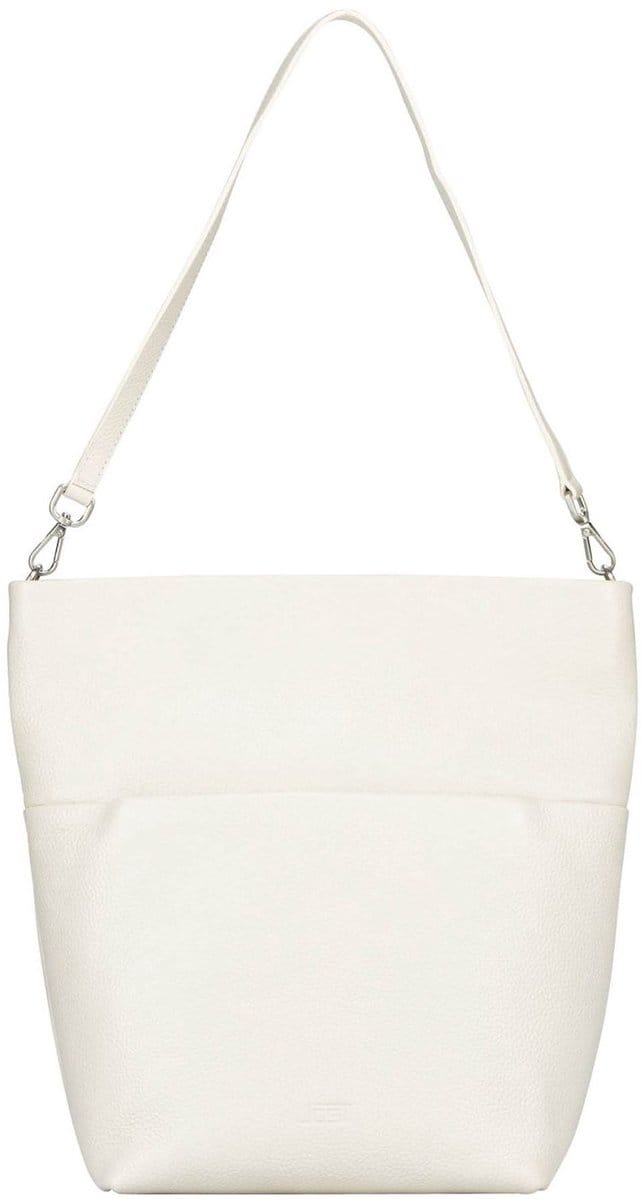 JOST Leren schoudertas business tas Vika Tote Bag Cream White crème