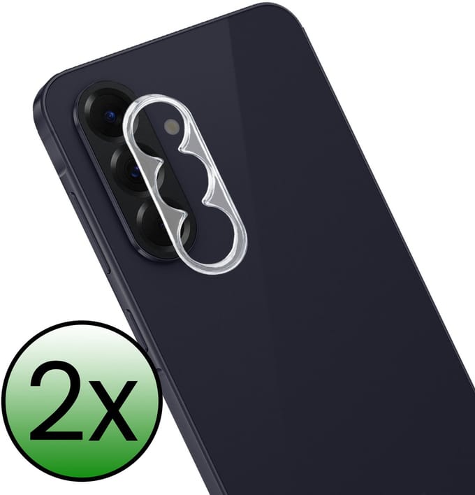 Camera Lens Protector - 2 Stuks Geschikt voor Samsung Galaxy A57 - Camera Screenprotector Beschermglas - Gehard Glas - Tempered Glass - Screen Protector