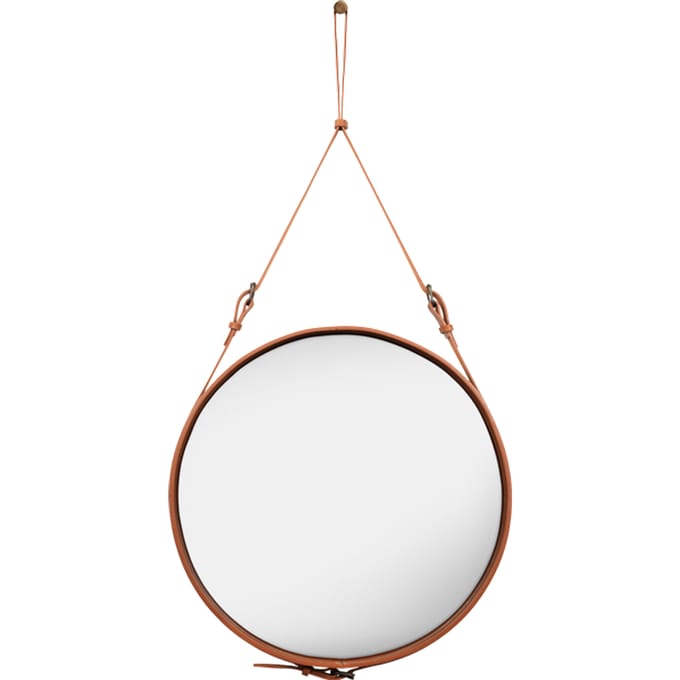 Gubi - Adnet Spiegel Circulaire - bruin - Ø 45 cm