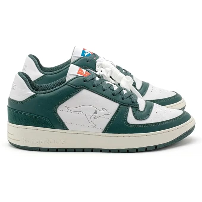 KangaRoos Unisex Game Lo Forest/white Größe: 41 | Trainers Outlet | Unisex | Weiß