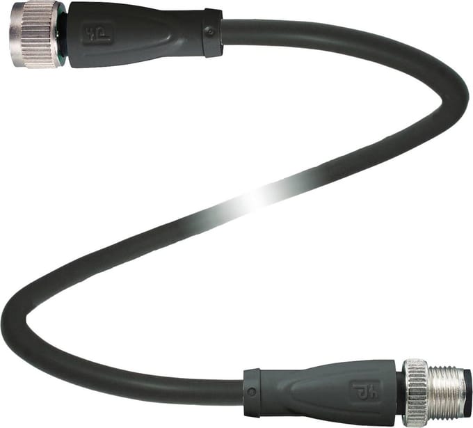 Pepperl+Fuchs 240775-0047 Sensor/actuator connector, geassembleerd Aantal polen (sensoren): 8, 8 10 m 1 stuk(s)