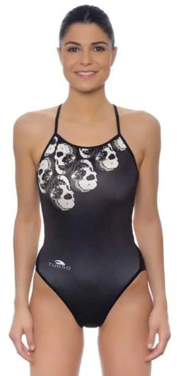 Turbo Skulls King Zwemkleding Zwart S Vrouw