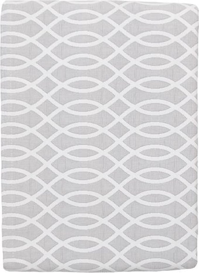 Snoozing Aberdeen - Bedsprei - Eenpersoons - 180x260 cm - Grijs