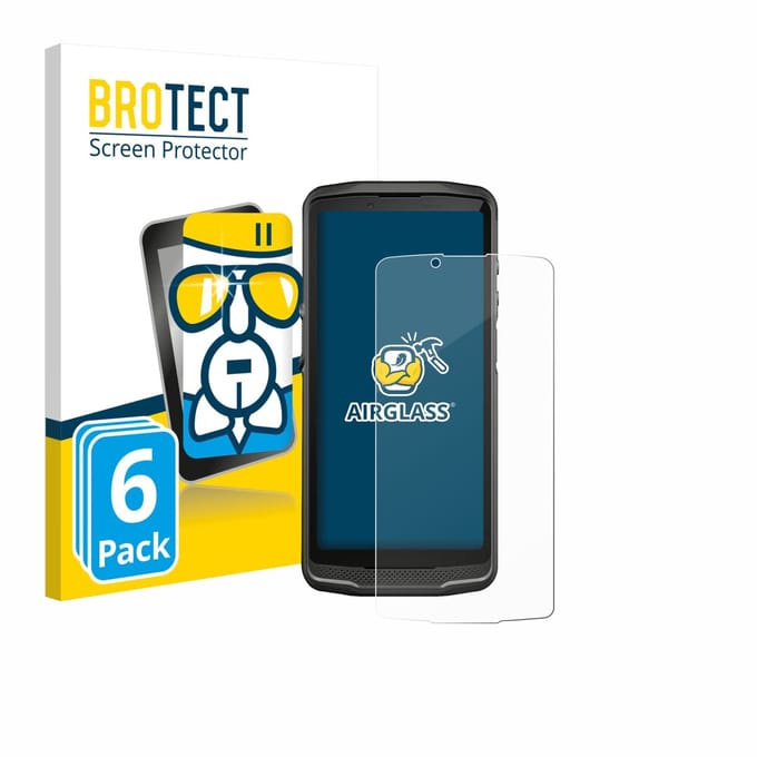 Screenprotector 6 Stuks voor Crosscall Core M6 Beschermglas transparant