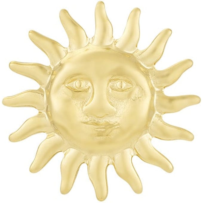 Sun Aura Pin - Goldfarben / Edelstahl