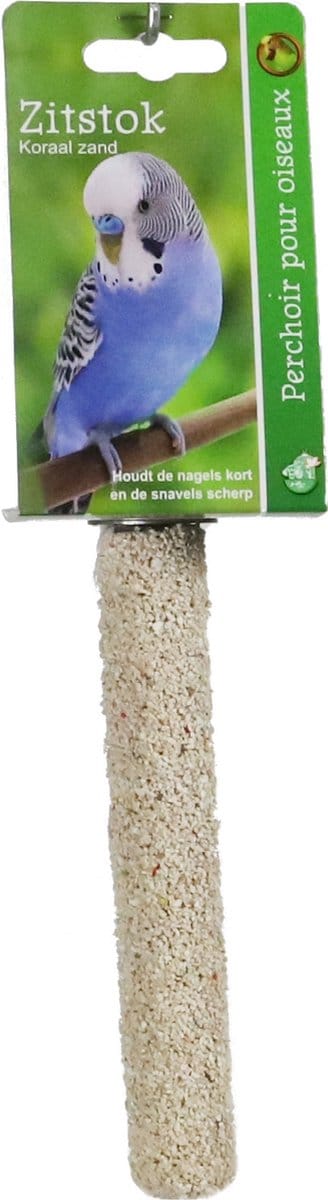 De Boon Zitstok Koraalzand + Schroefdraad 15CM
