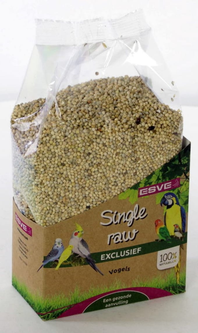 ESVE Milletzaad wit | enkelvoudig vogelzaad | 600 g