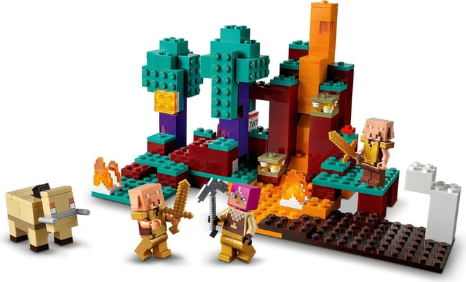 LEGO Minecraft Het verwrongen bos 21168