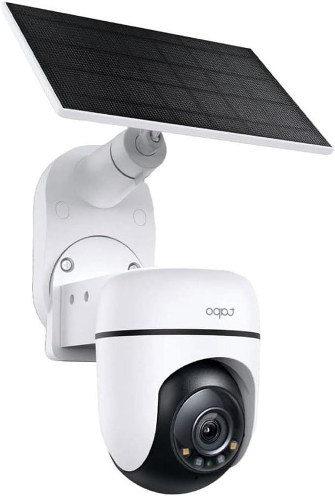 Beveiligingscamera Set - Buitencamera Wifi - Continue Bewaking - Zonnepaneel Aangedreven - 2K QHD Resolutie - Wit