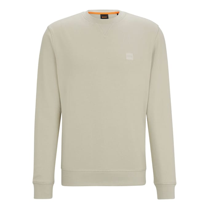 BOSS Sweater Westart Ecru - Maat XXL - Heren - Sweaters