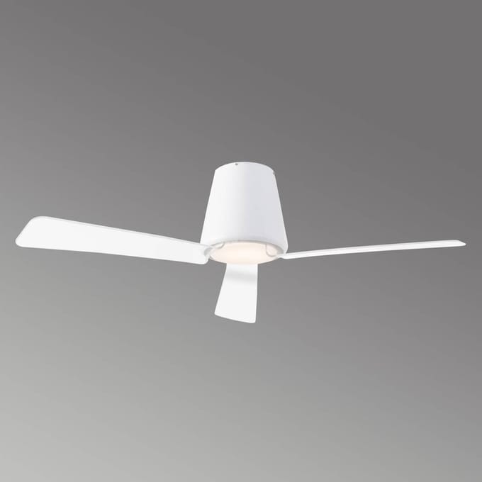 LEDS-C4 Tijdloze plafondventilator Garbí met LED-licht