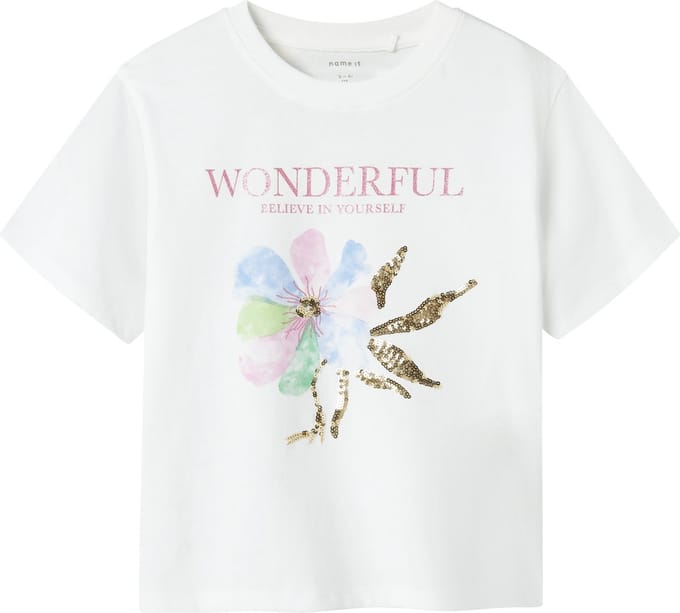 NAME IT - NKFDUKKO SS NREG TOP BOX - Meisjes - T-shirts - Maat 134/140