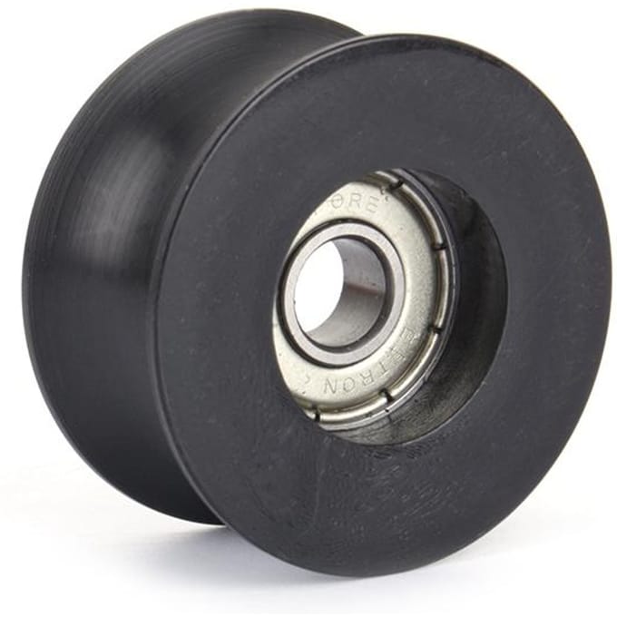 Nylon rollagers 0840UU 8mm groefgeleiderpoelie afgedichte railgroefkogellagerwiel