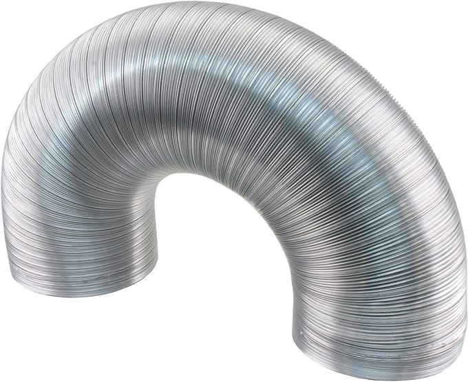 Starx afvoerslang flexibel aluminium 150mm - 1,5 meter (45.707.05)