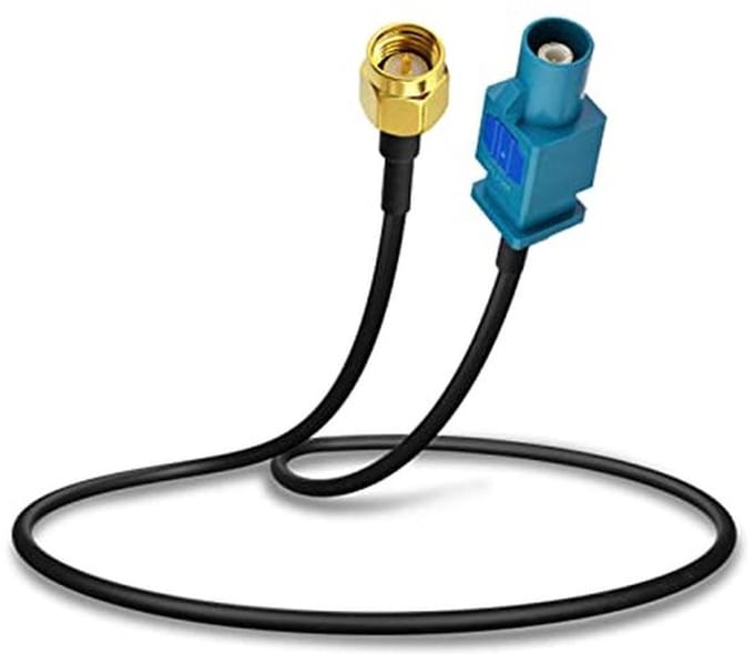 Antenne Adapter Kabel 30 cm voor Auto Stereo en GPS Navigatie