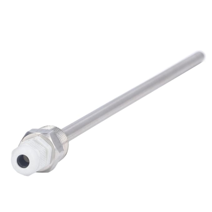 300mm IP68 RVS Dompelbuis met ABS Kunststof Dop voor Zonne Temperatuursensor
