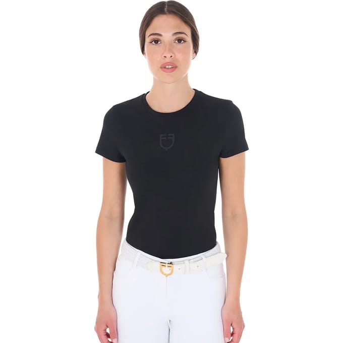 Katoenen dames-T-shirt Equestro Institutional