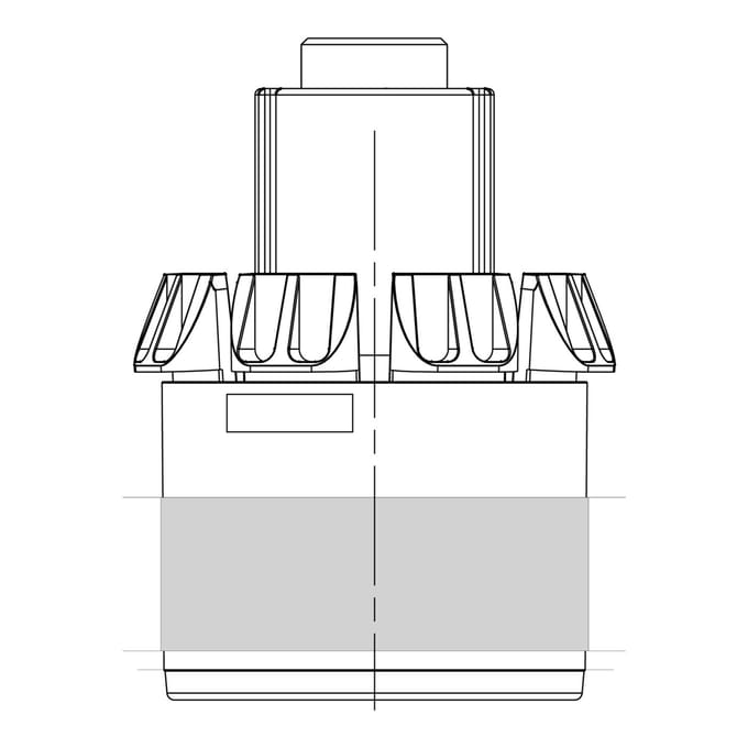 AEG knop, functies, zwart, 10+0 140235168055