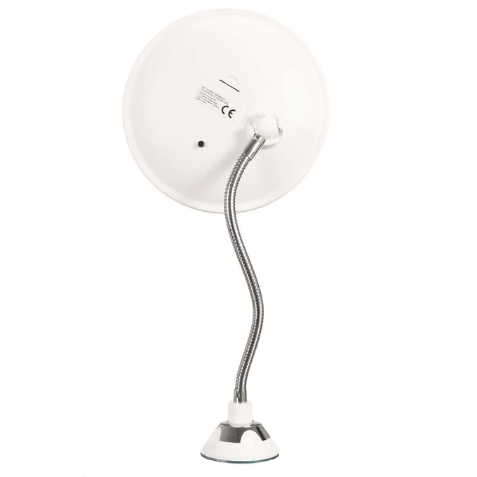 HowHomely Flexi - Kosmetische Spiegel - LED Verlichting - 360° Flexibele Arm - x5 Vergroting