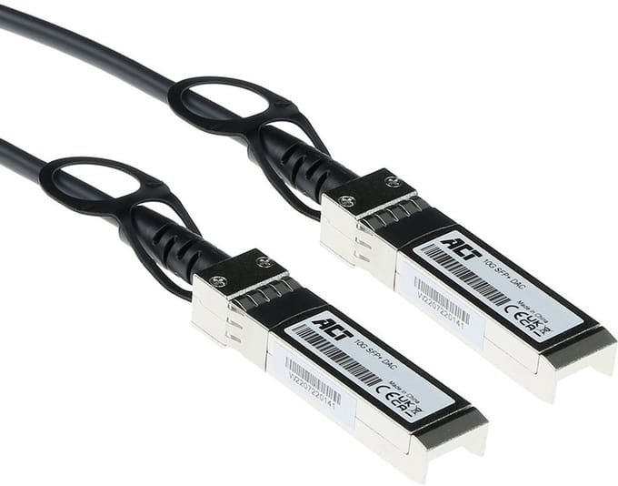 ACT 2 m SFP+ - SFP+ Passive DAC Twinax cable gecodeerd voor open platform / uncoded / generic