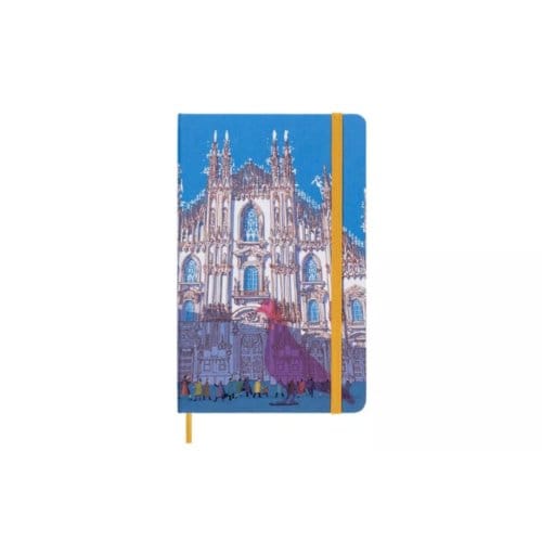 Moleskine notitieboekje milaan large, gelinieerd