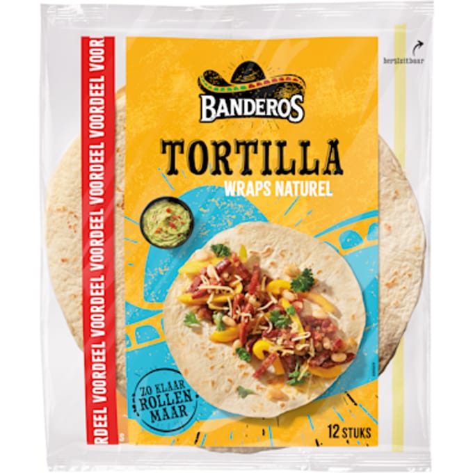 Tortilla wraps 12st