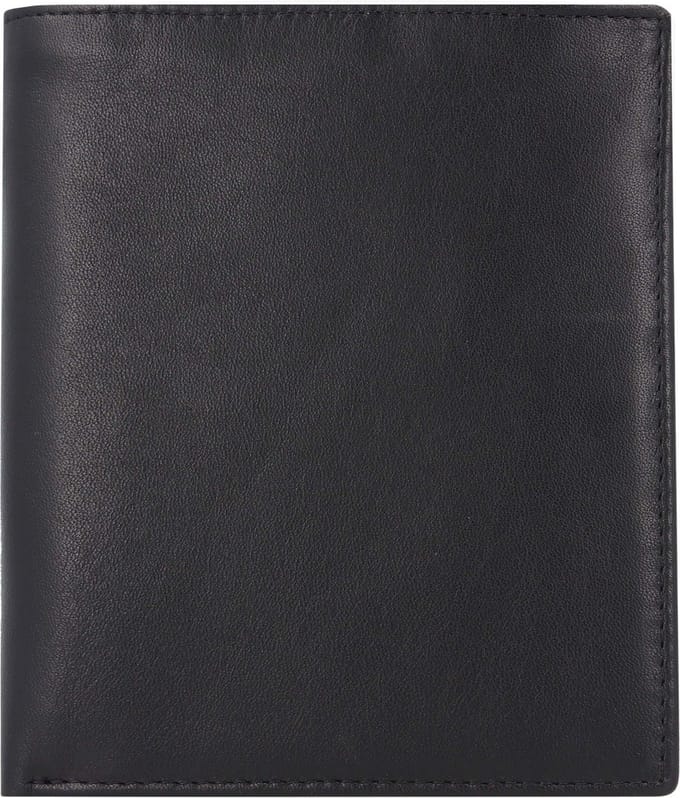 Esquire Portemonnee Logo Card Wallet Black Zwart