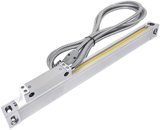 Lineaire Schaal - Encoder Liniaal - Precisie Meten - Hoge Integratie - 50 mm - Zilver