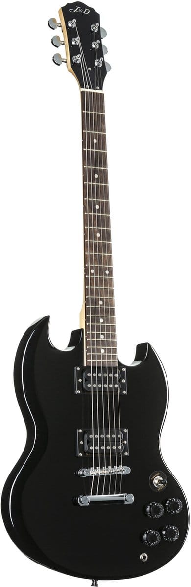 J & D GG II Rock Black - Double Cut modellen