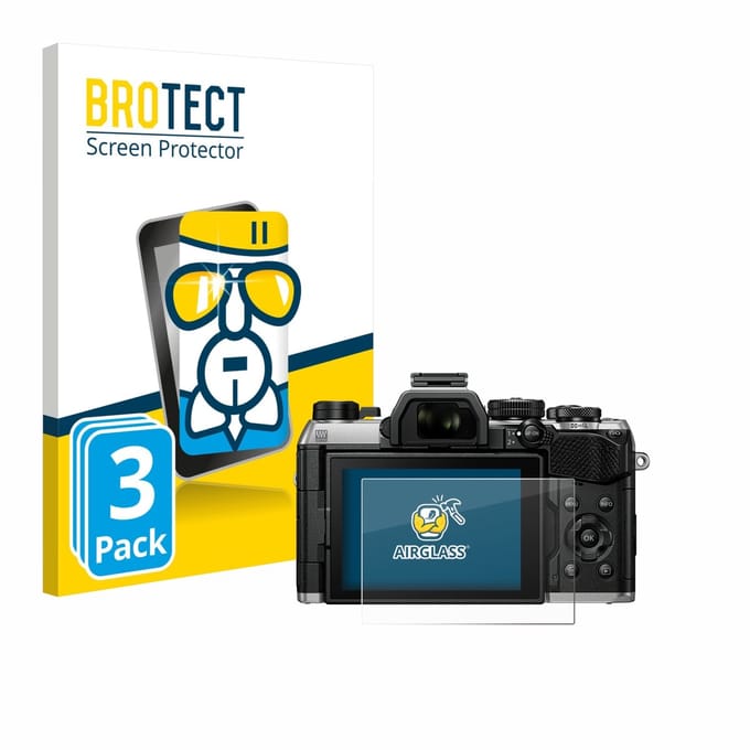 Screenprotector 3 Stuks voor Olympus OM System OM-5 Mark II Beschermglas transparant